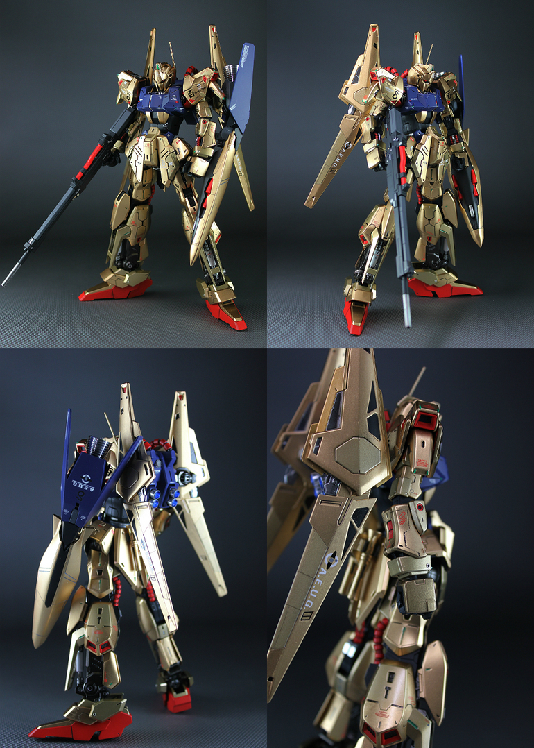 MG 1/100 Hyaku Shiki | Modeled by Kouichi