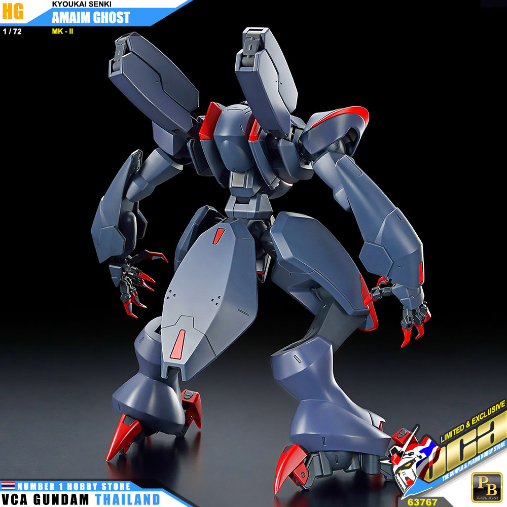 PREMIUM BANDAI KYOUKAI SENKI HIGH GRADE HG 1/72 AMAIM GHOST MK-II MK II MK2 MARK 2 โมเดล นักสู้เขตแดน VCA GUNDAM