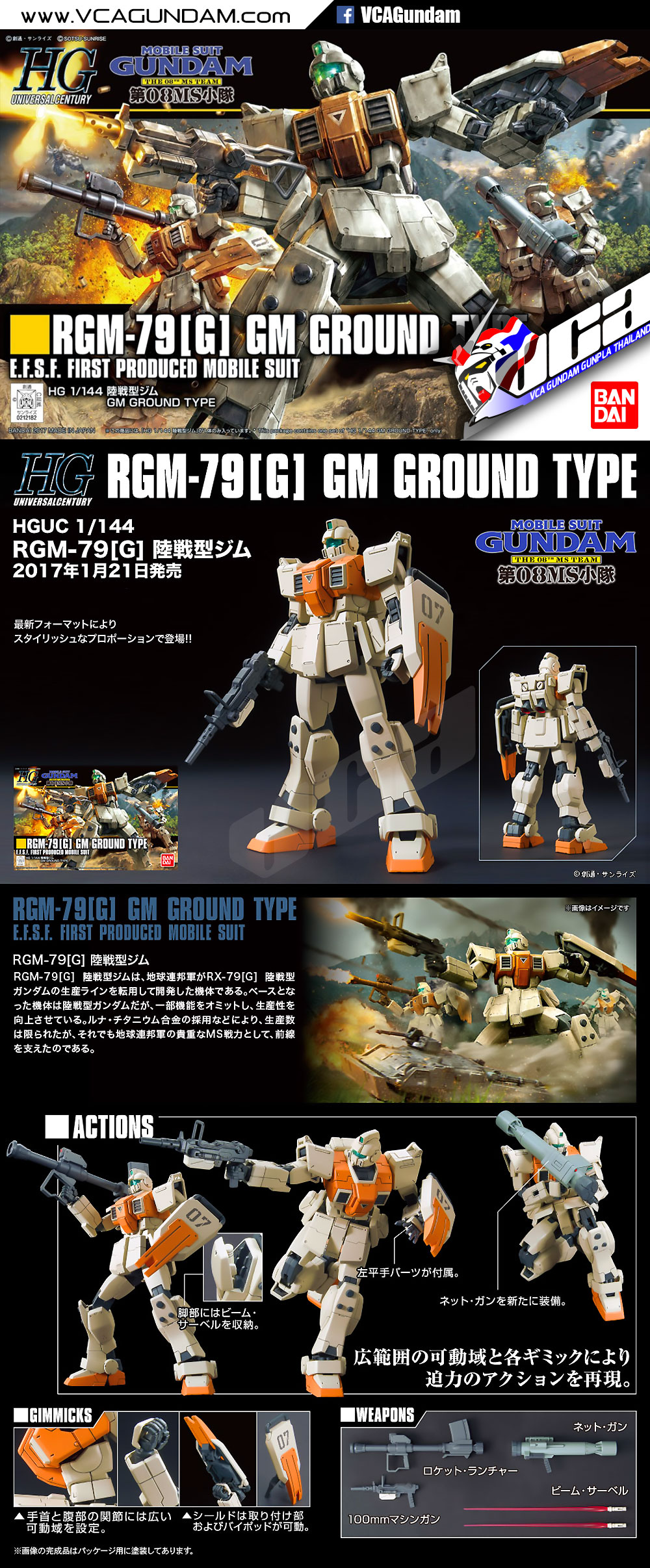 HG RGM-79(G) GM GROUND TYPE