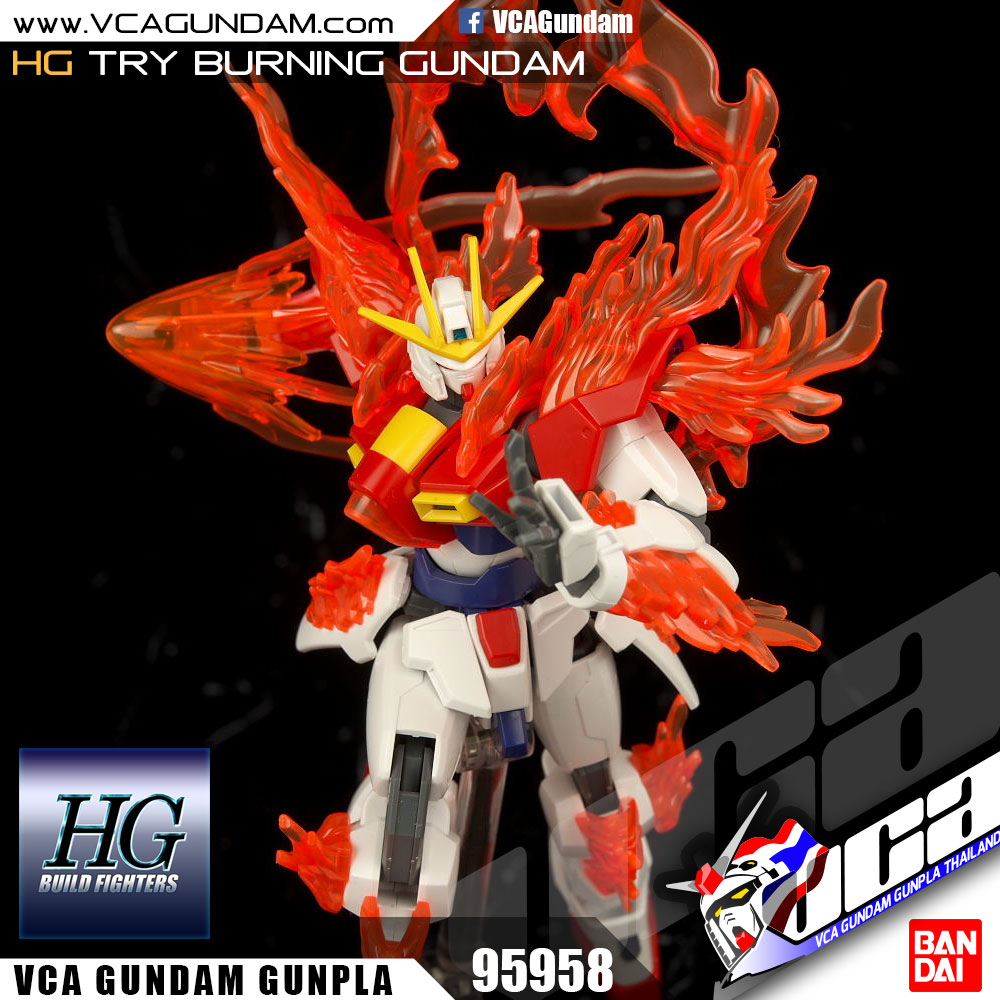 HG TRY BURNING GUNDAM ทราย เบิร์นนิ่ง กันดั้ม