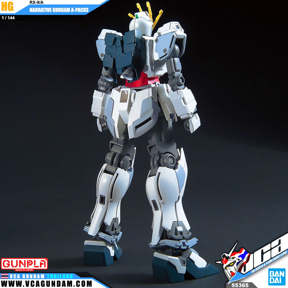 HG NARRATIVE GUNDAM A PACKS แนร์ราทีฟ กันดั้ม A อิควิปเม้นท์