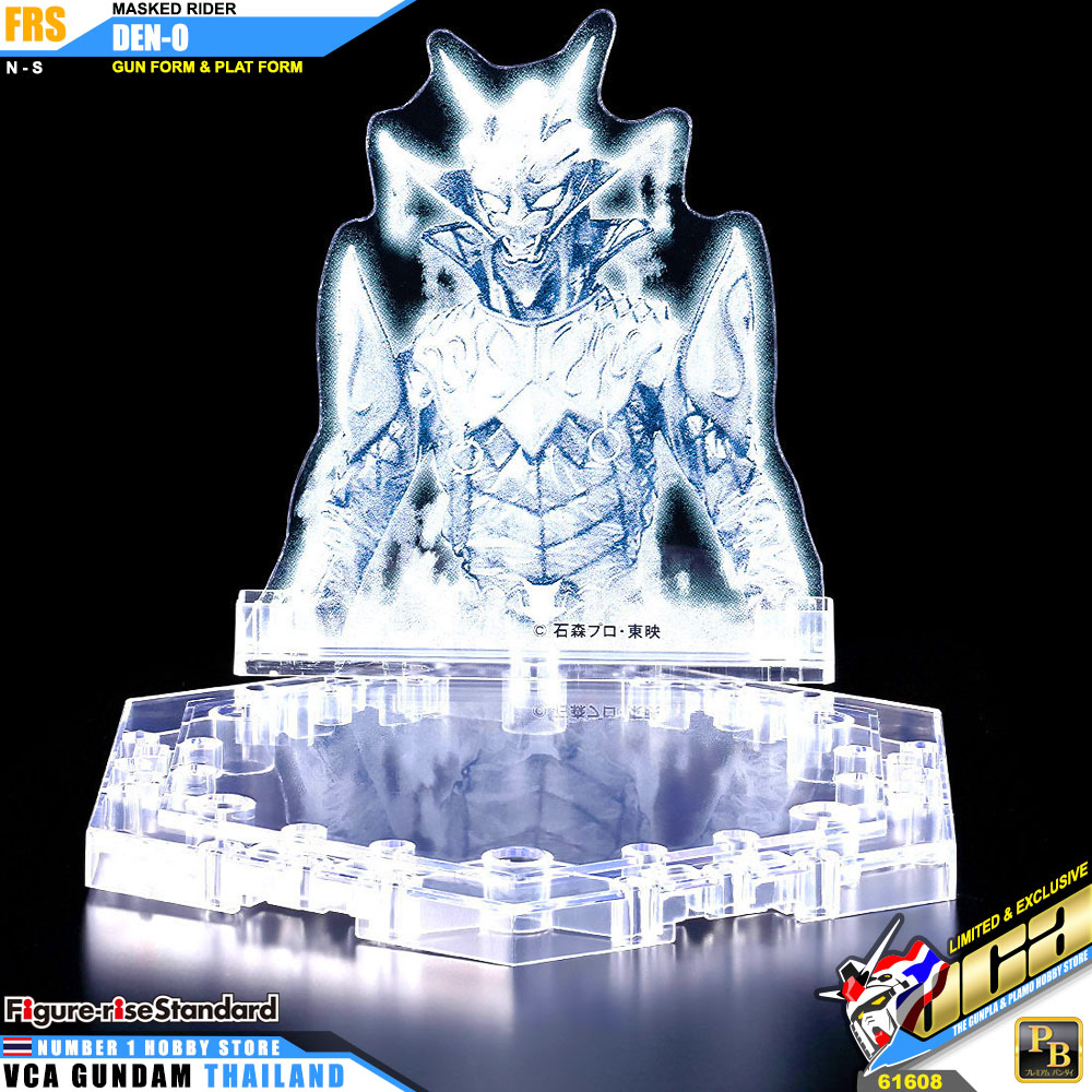 BANDAI FIGURE-RISE STANDARD MASKED RIDER DEN-O GUNPLAT FORM FIGURE RISE มาสค์ไรเดอร์บิลด์ พลาสติก โมเดล VCA GUNDAM