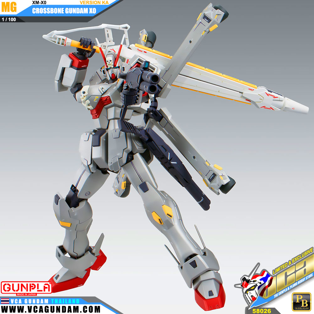 MG XM-X0 CROSSBONE GUNDAM X0 VER KA ครอส โบน กันดั้ม X0