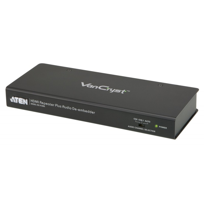ATEN รุ่น VC880 HDMI REPEATER PLUS AUDIO DE-EMBEDDER
