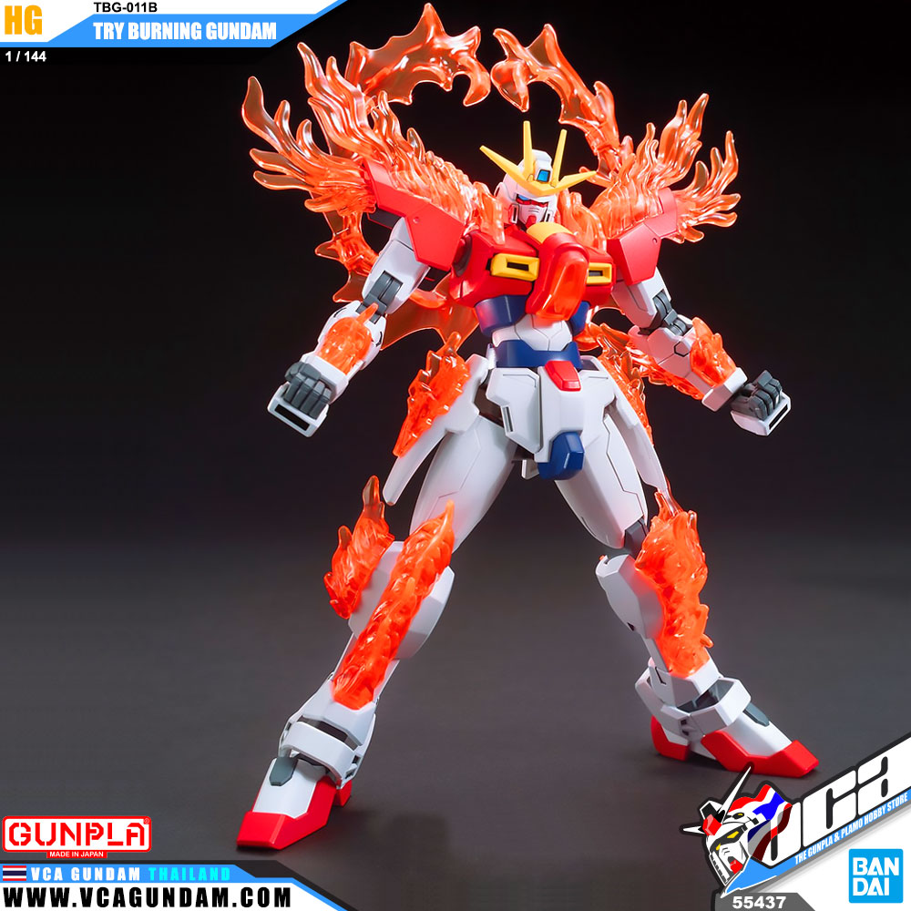 HG TRY BURNING GUNDAM ไทร์ เบิร์นนิ่ง กันดั้ม