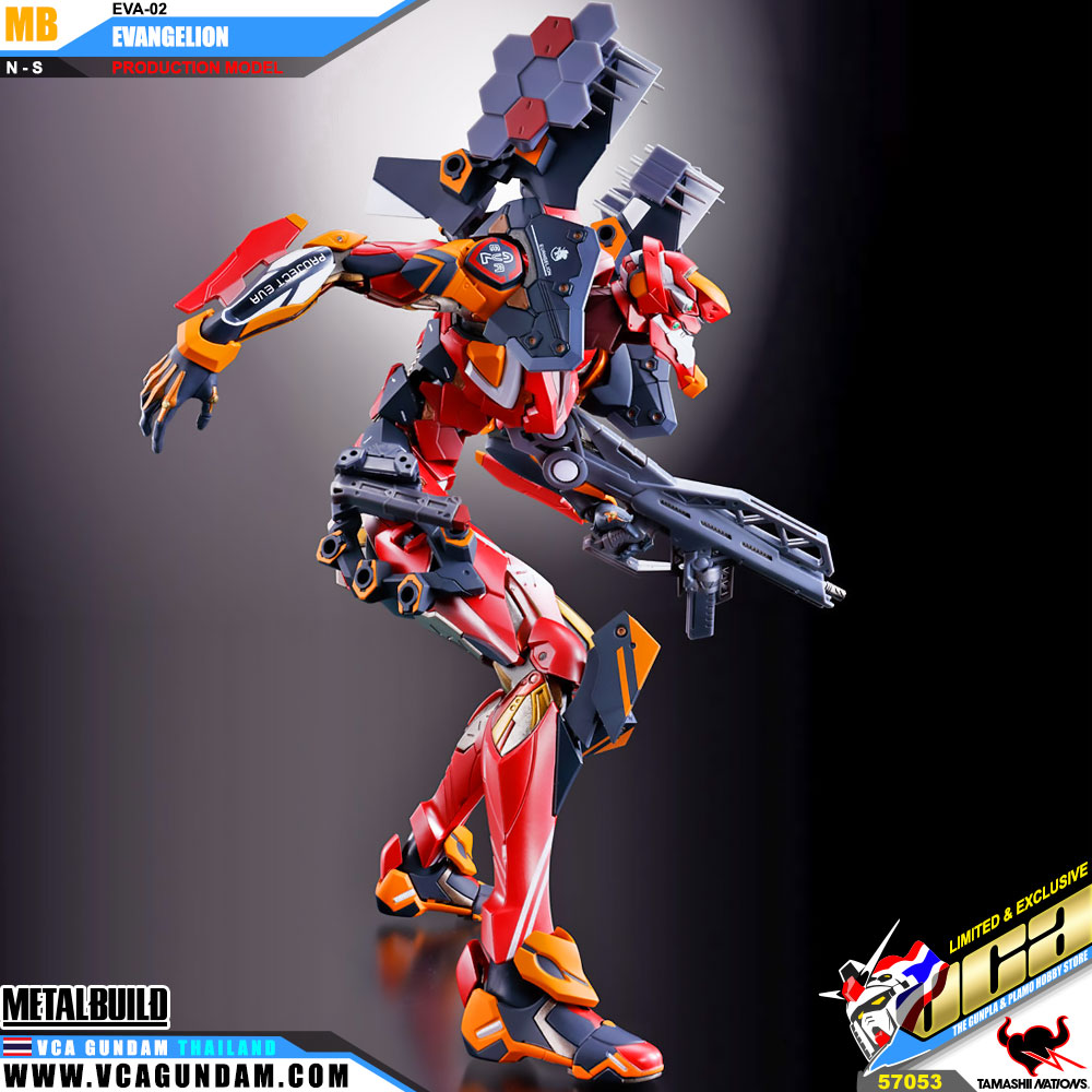 Metal Build EVA-02 EVANGELION PRODUCTION MODEL อีวานเกเลียน
