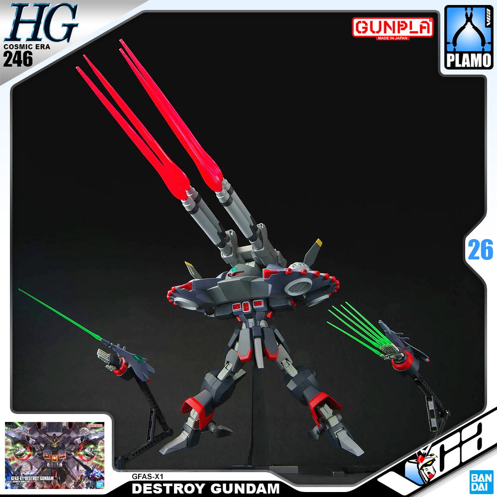 Bandai Gunpla High Grade Cosmic Era HG Destroy Gundam Plastic Model Action Toy VCA Thailand