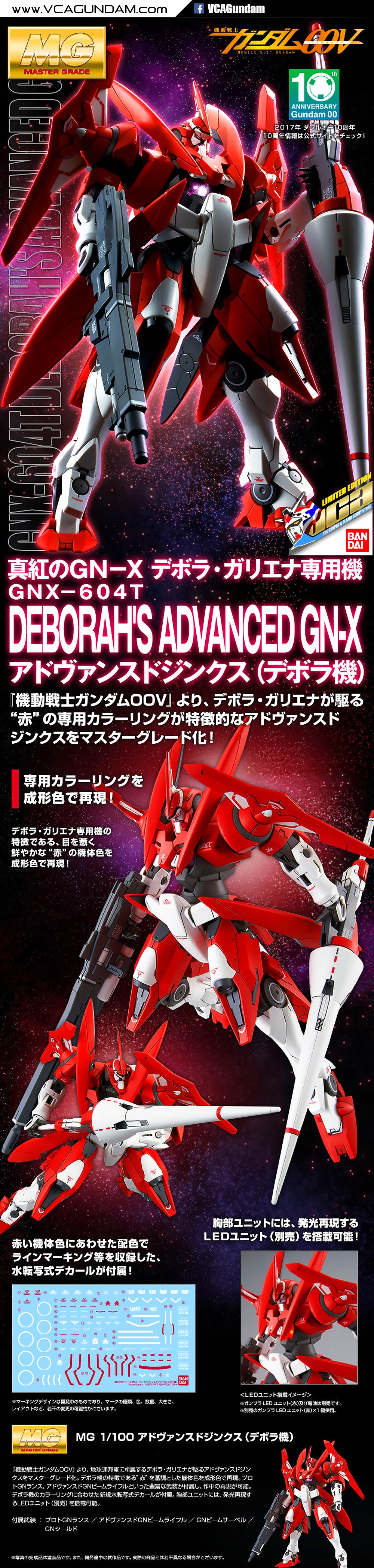 MG DEBORAH'S ADVANCED GN-X