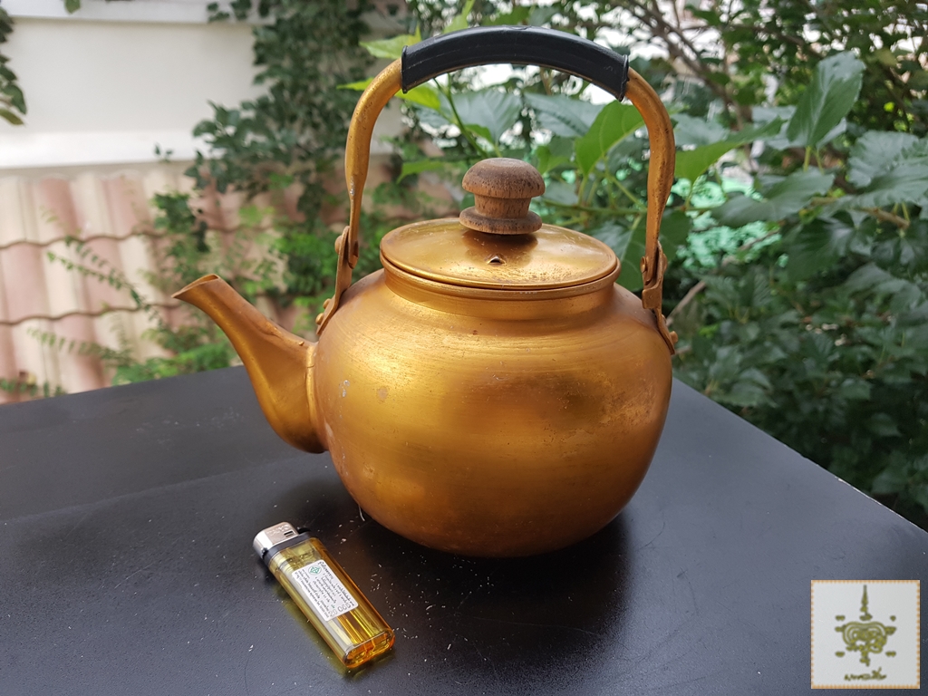 กาเคลือบสีทอง งานเกาหลี