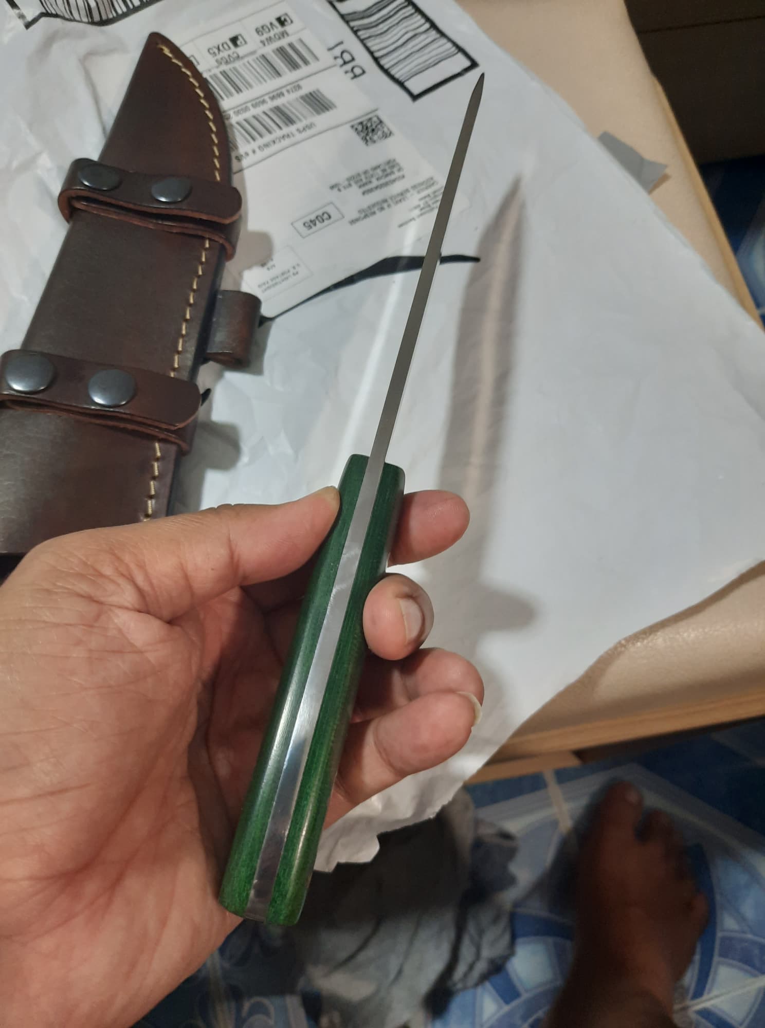 มีดเหล็ก D2 USA