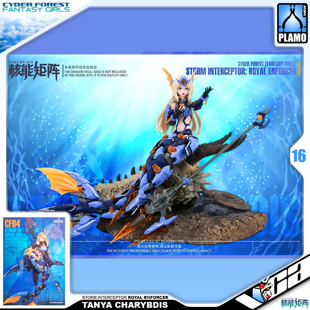 Nuke Matrix Cyber Forest Fantasy Girls STORM INTERCEPTOR ROYAL ENFORCER TANYA CHARYBDIS MERMAID