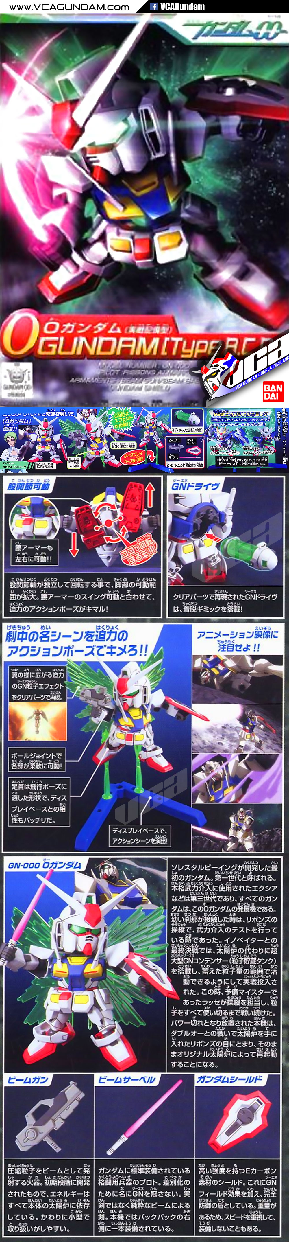 SD BB333 0 GUNDAM (TYPE A.C.D.) 0 กันดั้ม TYPE A.C.D.