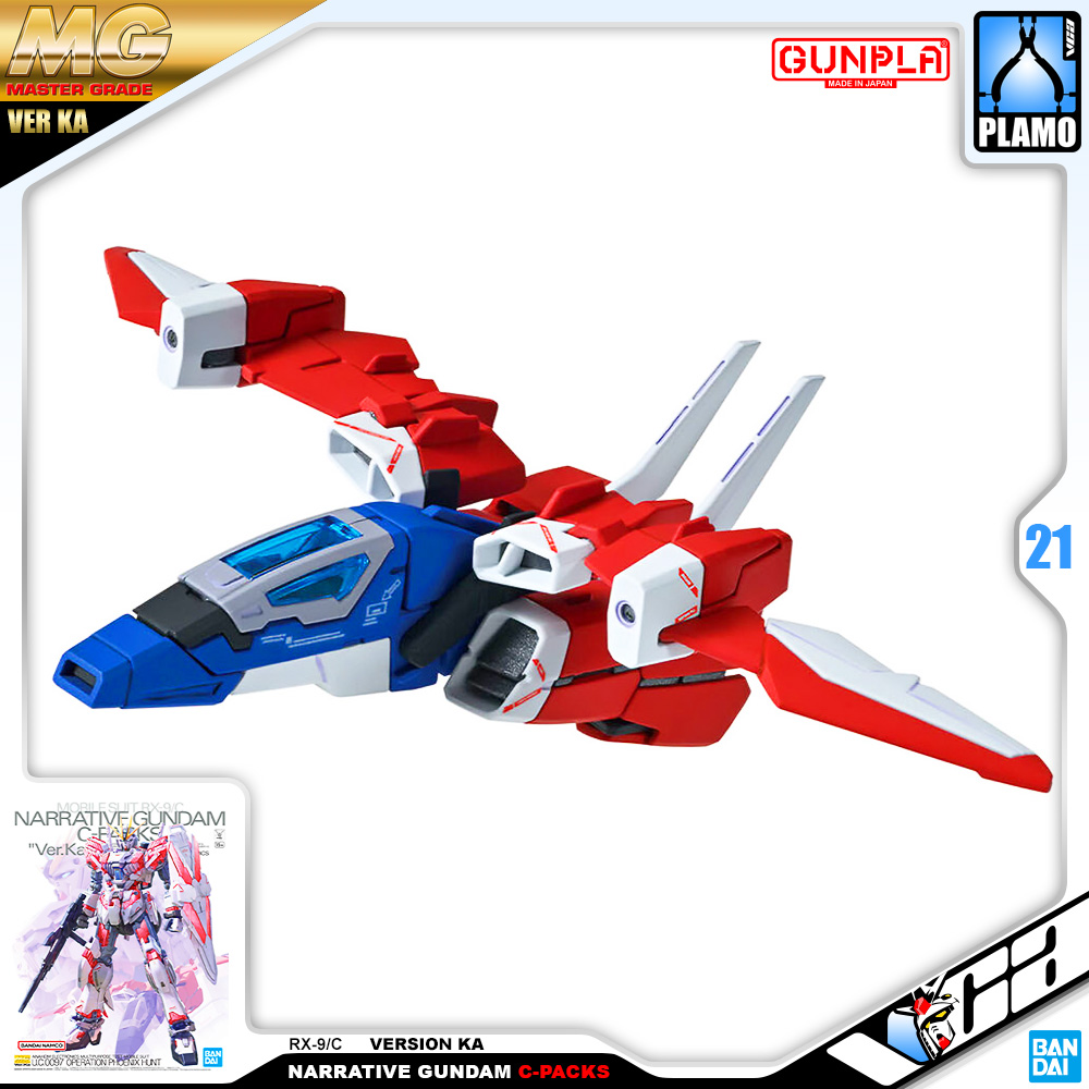 Bandai Gunpla Narrative Gundam Ver Ka Model Action Figure Toy VCA Gundam Thailand