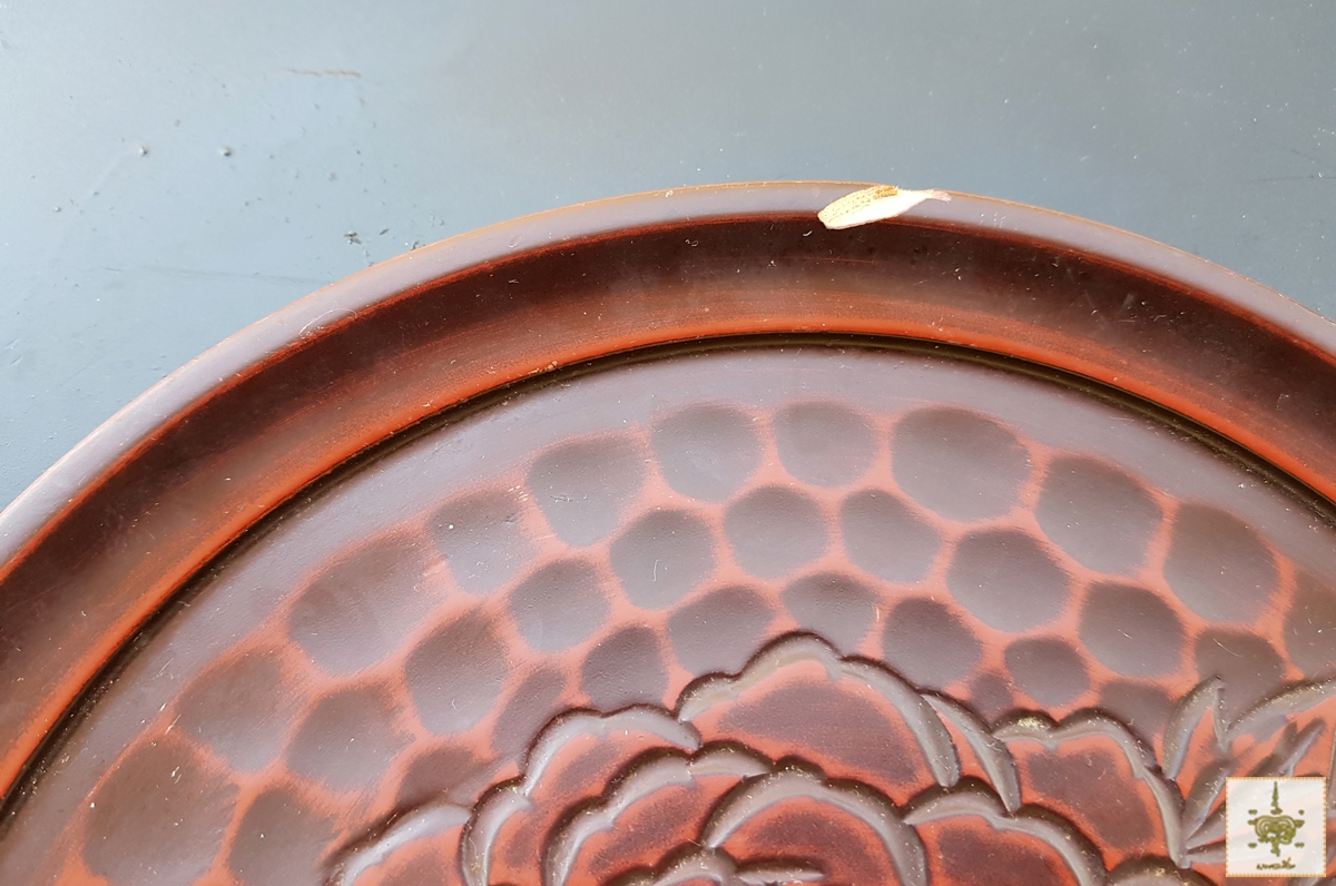 จานไม้ งานญี่ปุ่น