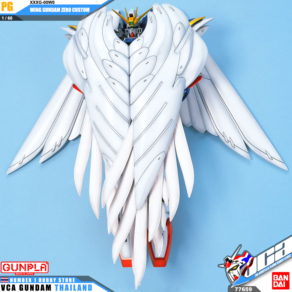 PG XXXG-00W0 WING GUNDAM ZERO CUSTOM วิง กันดั้ม ซีโร่ คัสตอม