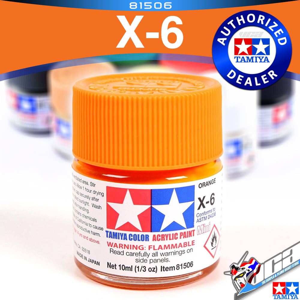 ACRYLIC X-6 ORANGE