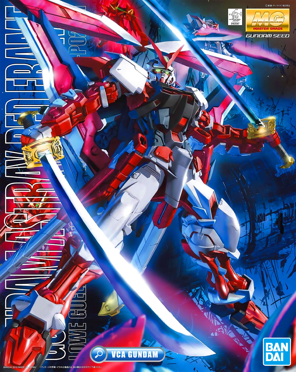 BANDAI GUNPLA MASTER GRADE MG 1/100 GUNDAM ASTRAY RED FRAME KAI โมเดล กันดั้ม กันพลา VCA GUNDAM
