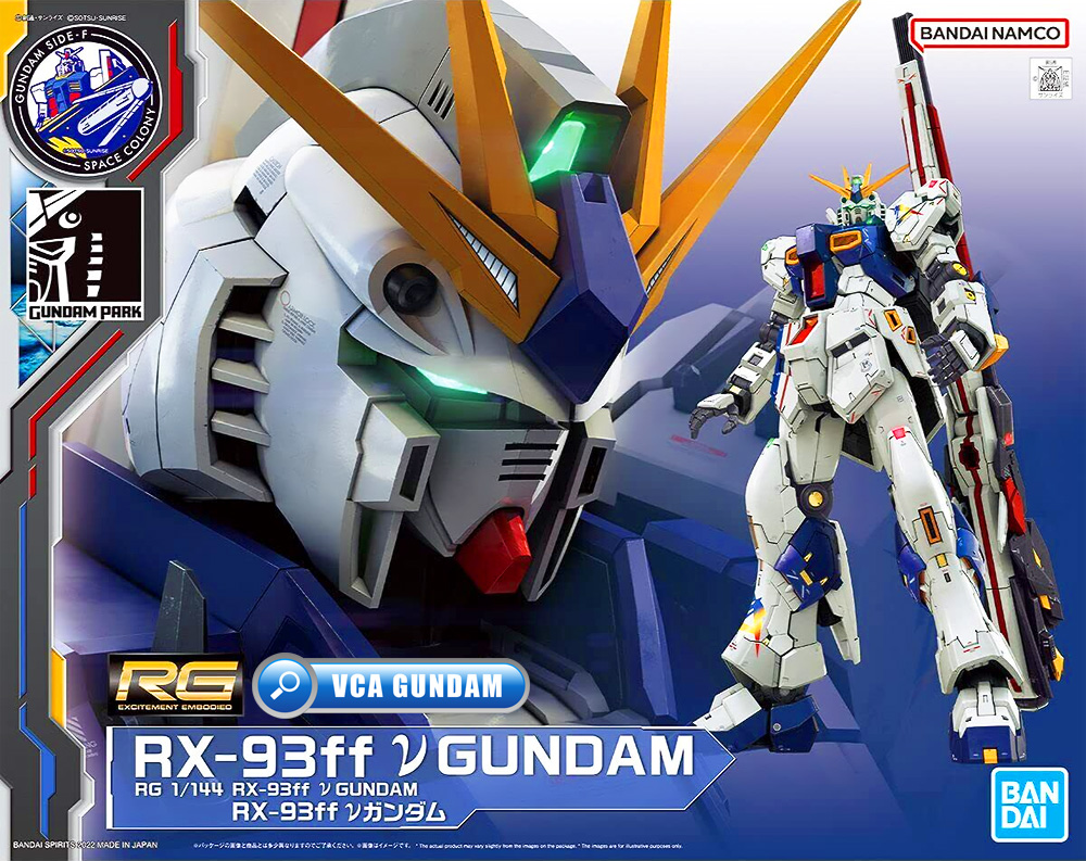 Bandai Gunpla Real Grade RG RX-93FF NU GUNDAM