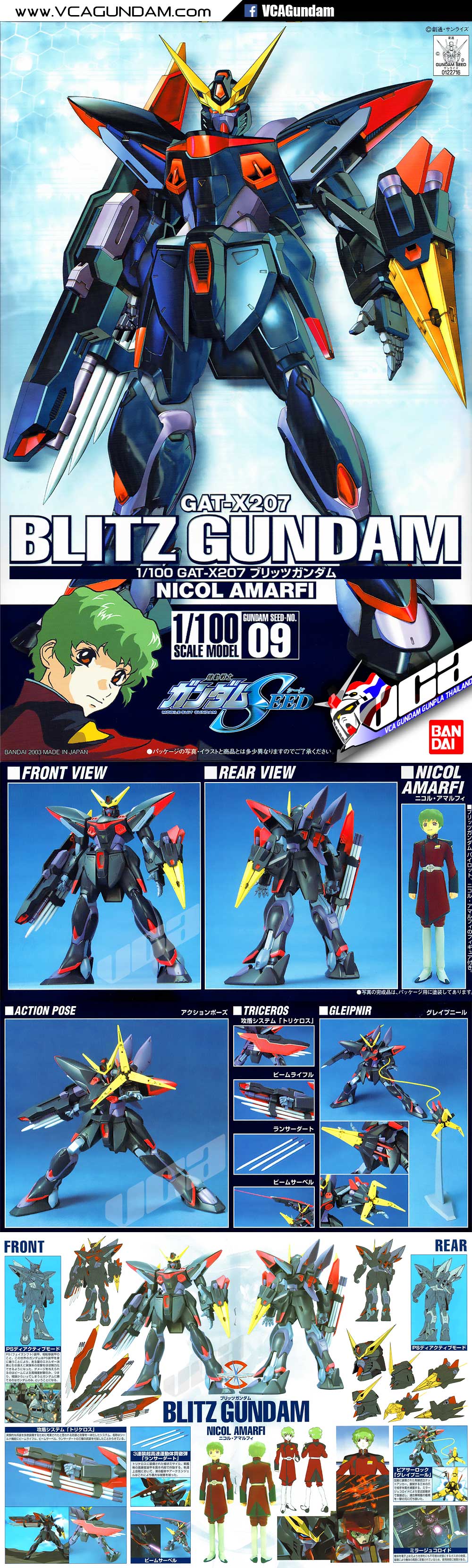 1/100 BLITZ GUNDAM บลิทซ์ กันดั้ม