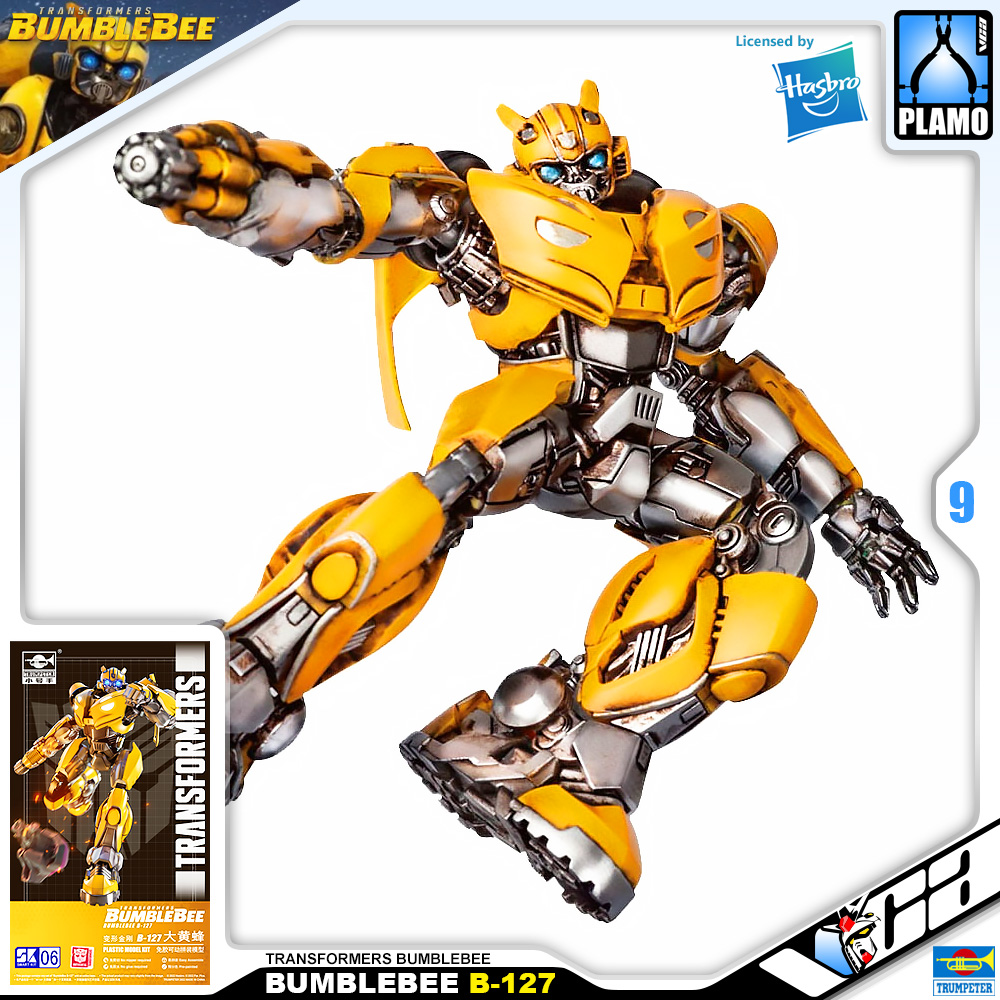 Trumpeter® Transformers Plastic Model Kits Series BUMBLEBEE B-127 TRANSFORMERS BUMBLEBEE