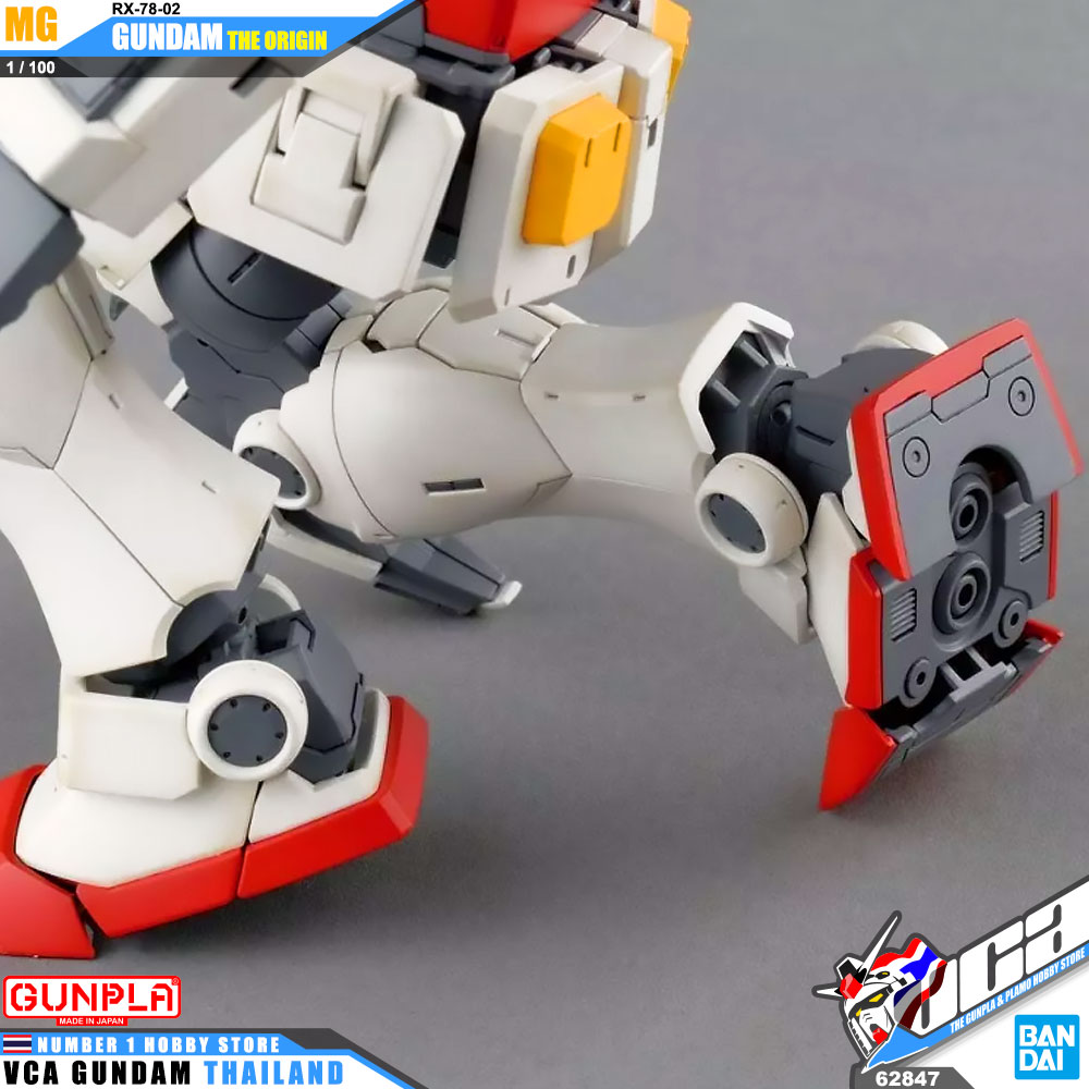 BANDAI GUNPLA MASTER GRADE MG 1/100 RX-78-02 GUNDAM THE ORIGIN โมเดล กันดั้ม กันพลา VCA GUNDAM