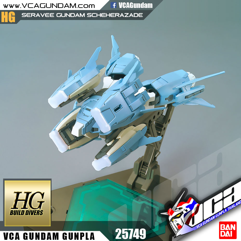 HG SERAVEE GUNDAM SCHEHERAZADE เซราวี กันดั้ม ชแฮเรอซาเตอร์