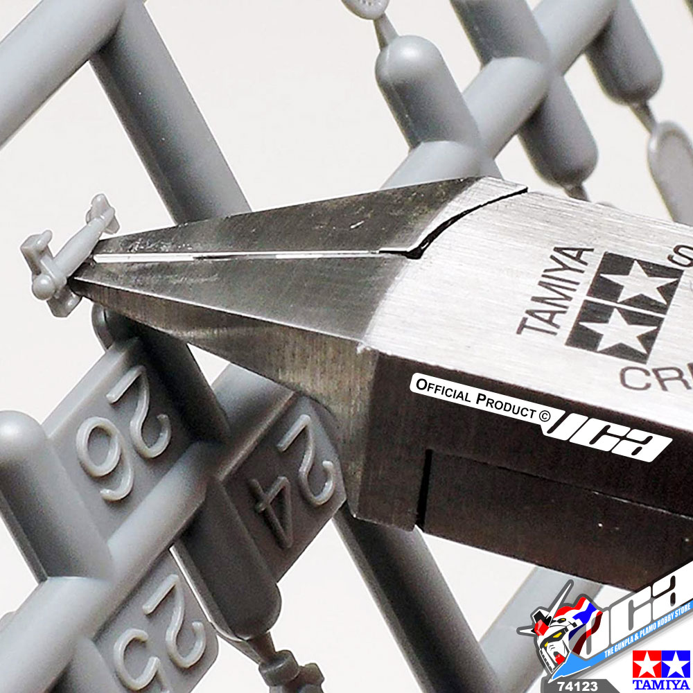 TAMIYA 74123 SHARP POINTED SIDE CUTTER SLIM JAW NIPPER คีมตัด สำหรับตัดโมเดล กันดั้ม กันพลา VCA GUNDAM