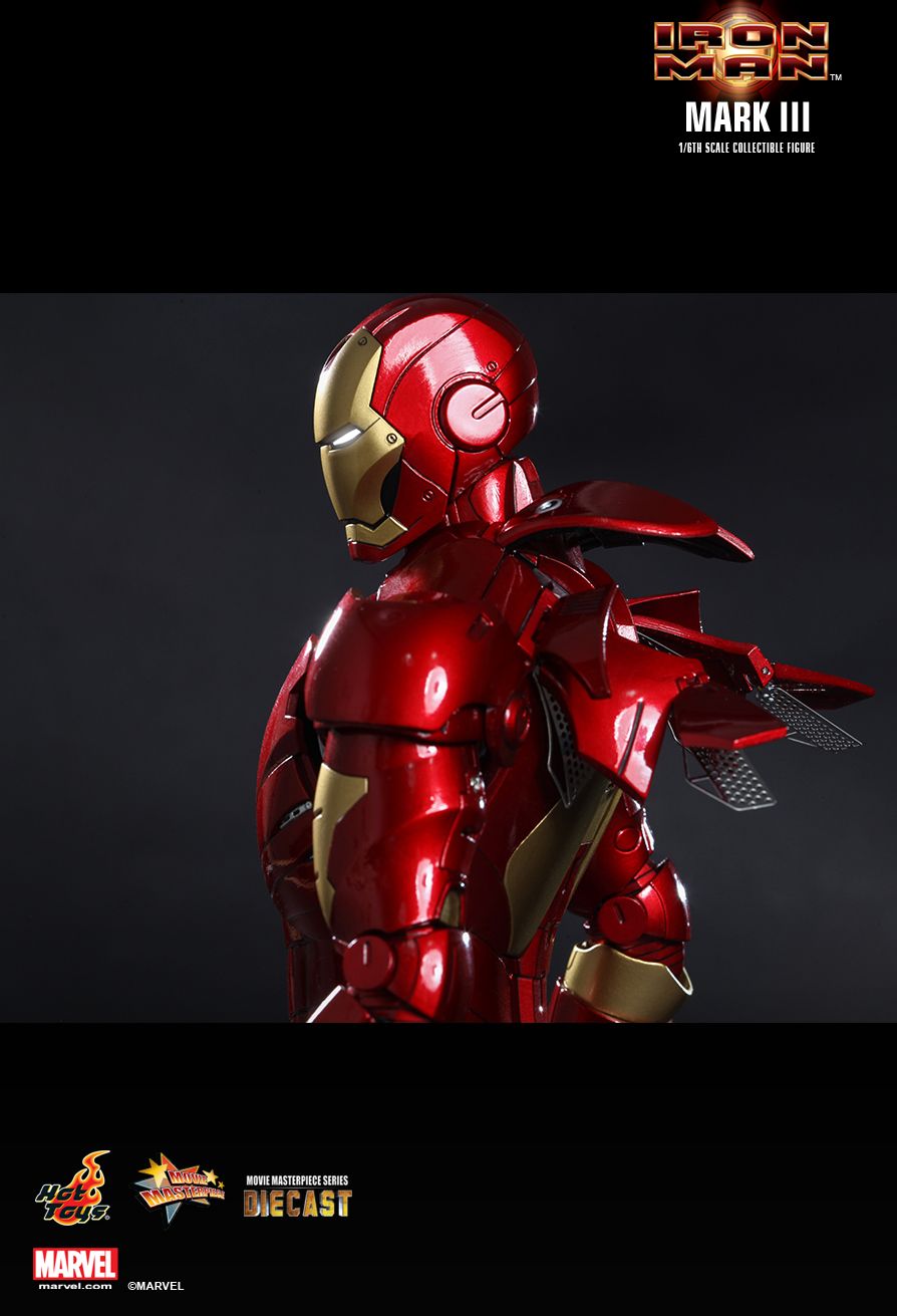HOT TOYS 1/6 IRON MAN MARK III (DIECAST) ไอรอนแมน Mark 3