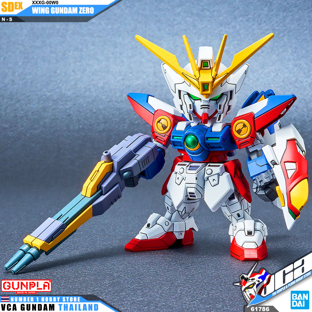 BANDAI GUNPLA SD EX-STANDARD SDEX WING GUNDAM ZERO โมเดล กันดั้ม กันพลา VCA GUNDAM