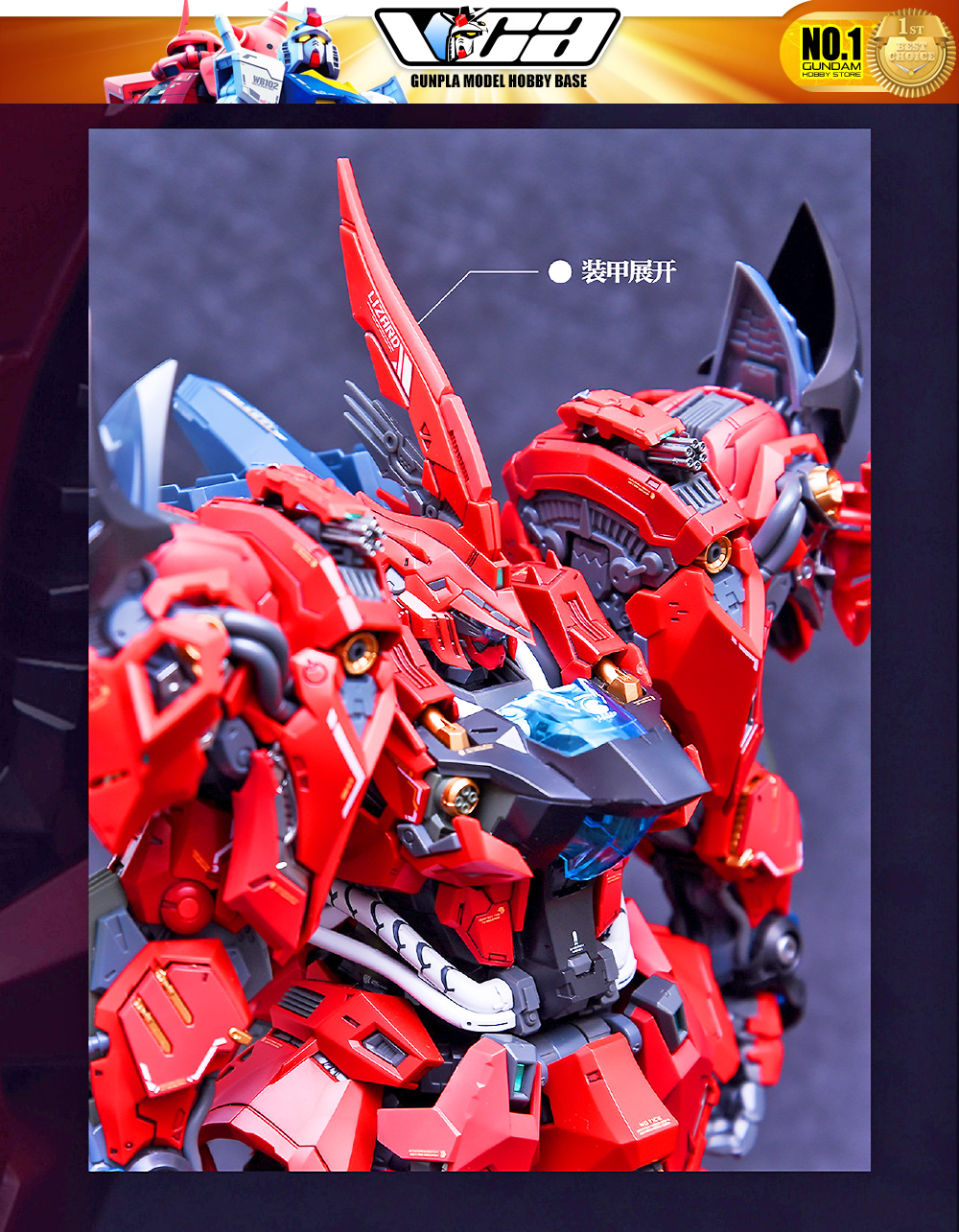 Infinite Dimension 无限新星 In Era+ RMD Lizard 利扎得 Master Grade MG Plastic Model Action Figure Toy Kit VCA Gundam Thailand