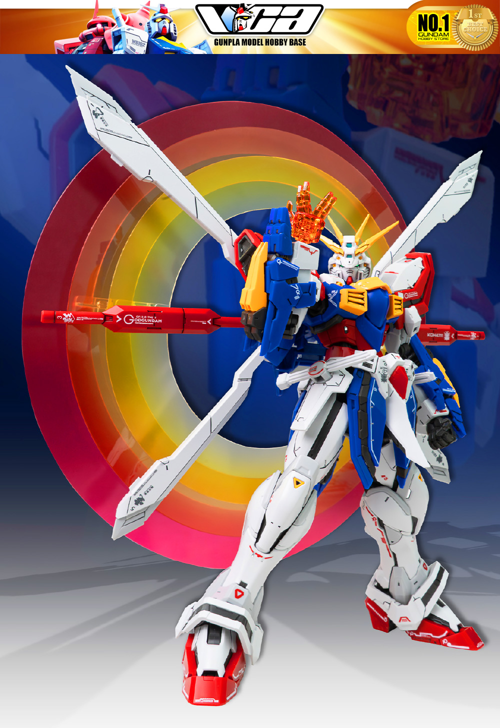 Fat Cat 胖虎模型 GF13-017NJII AShen God 阿神 1/100 Master Real Grade RG MG Action Figure Toy Kit VCA Gundam Thailand