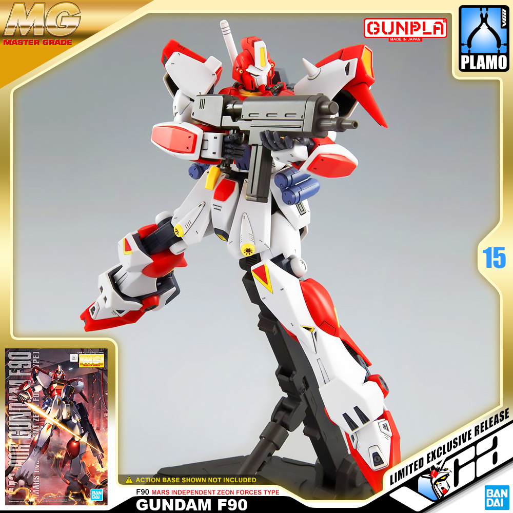 ⭐️ PREMIUM BANDAI PB GUNPLA MASTER GRADE MG 1/100 F90 MARS INDEPENDENT ZEON FORCES TYPE ประกอบ หุ่นยนต์ โมเดล กันดั้ม กันพลา ของเล่น VCA GUNDAM