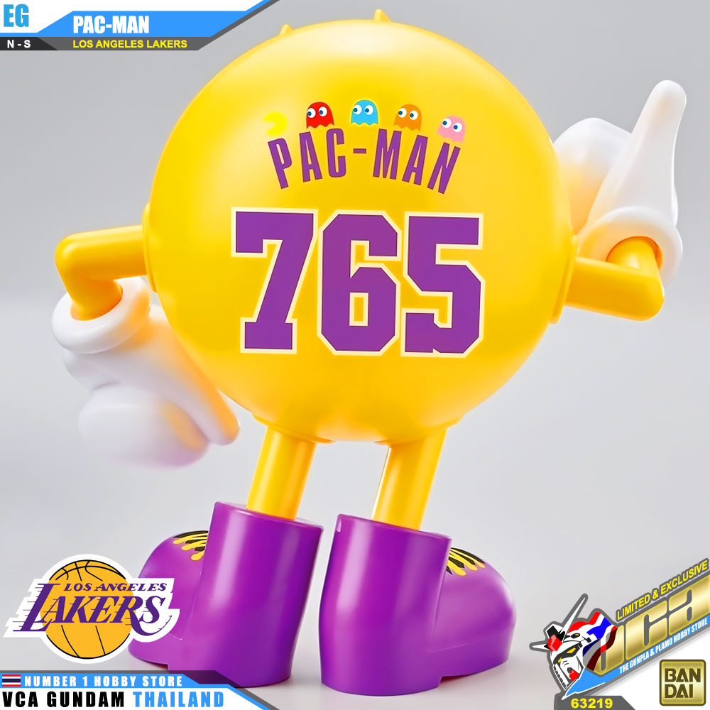 BANDAI ENTRY GRADE EG PAC-MAN PAC MAN LOS ANGELES LAKERS NBA BASKETBALL TEAM โมเดล แพ็คแมน VCA GUNDAM