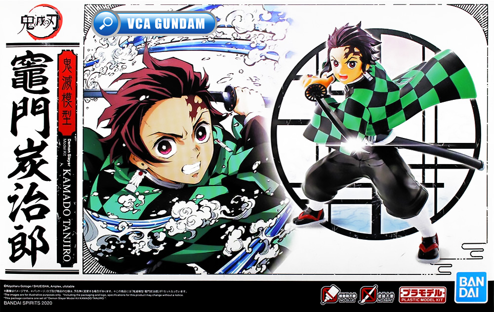 ⭐️ BANDAI DEMON SLAYER KIMENTSU NO YAIBA KAMADO TANJIRO ดาบพิฆาตอสูร ประกอบ โมเดล ของเล่น VCA GUNDAM