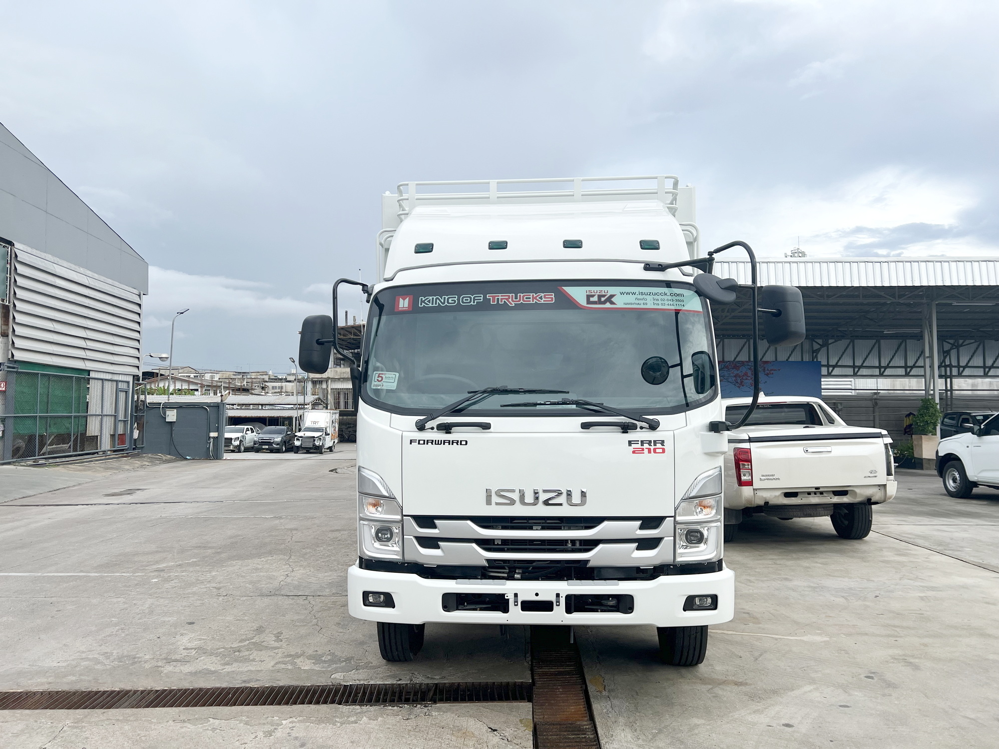 ISUZU FRR-S Euro 5 Max (ช่วงยาว 6.5 เมตร) หัวแชสซี (Chassis)