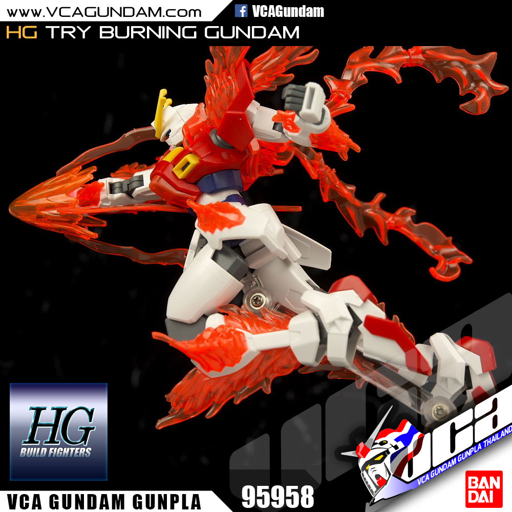 HG TRY BURNING GUNDAM ทราย เบิร์นนิ่ง กันดั้ม