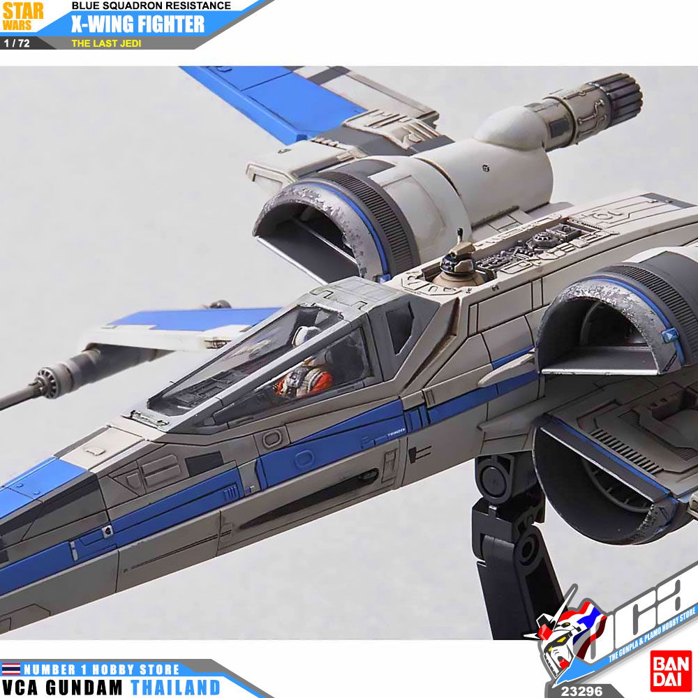 Bandai 1/72 BLUE SQUADRON RESISTANCE X-WING FIGHTER