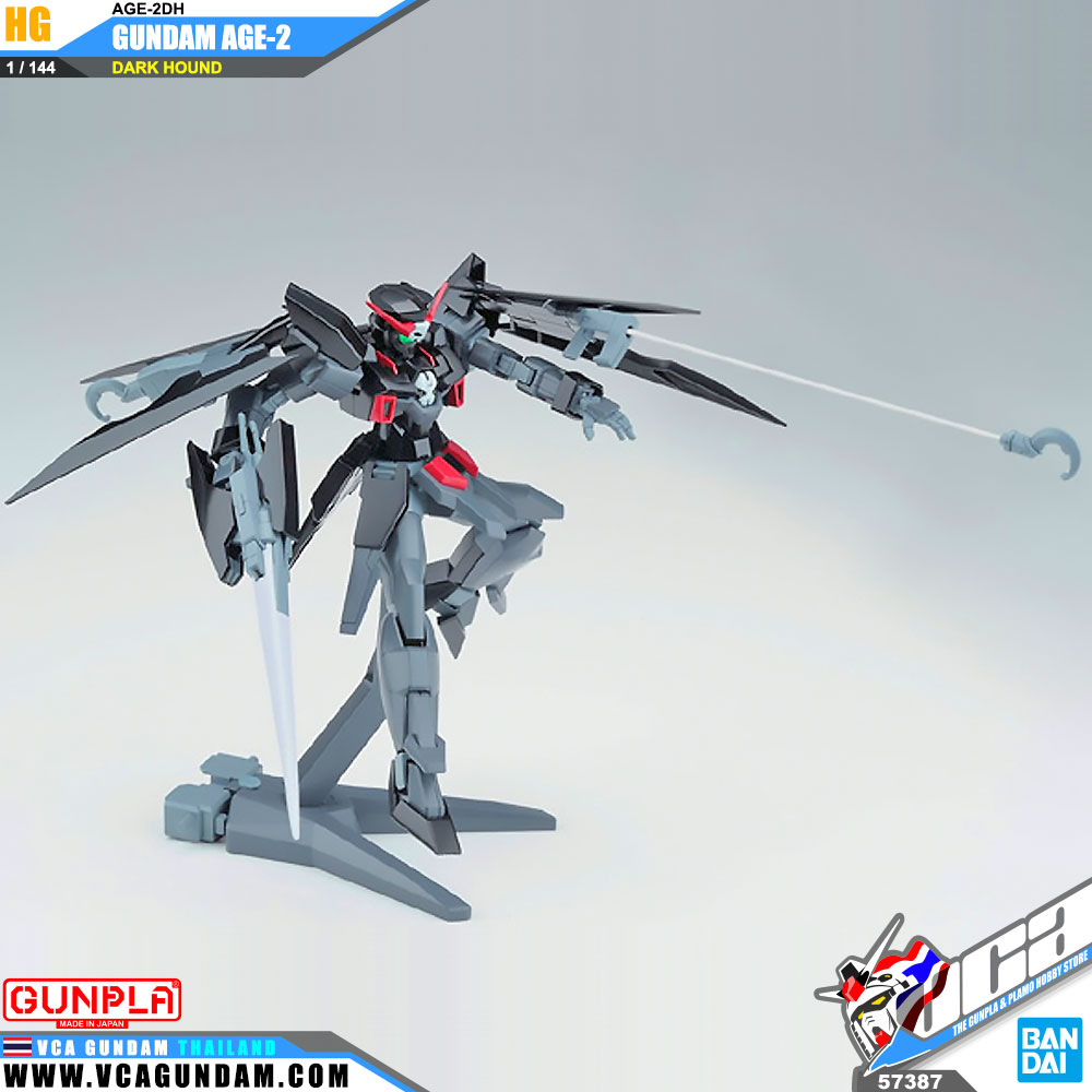 HG AGE-2DH GUNDAM AGE-2 DARK HOUND กันดั้ม เอจ 2 ดาร์ก ฮาวนด์