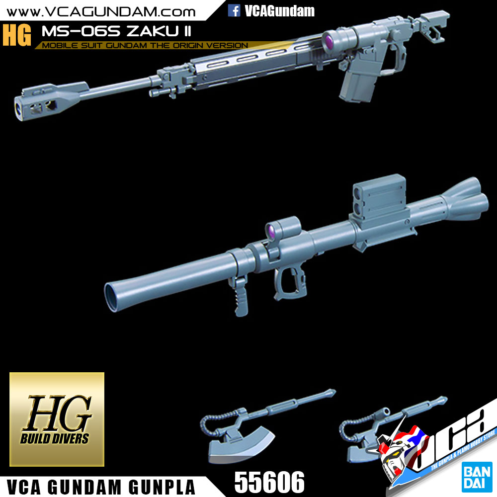 HG MS-06S ZAKU II (ORIGIN VER) ซาคุ 2