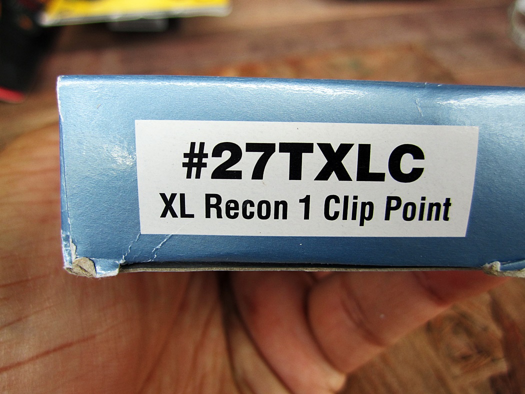 มีดCold Steel XL Recon 1 Clip Point Plain Edge Knife 27TXLC