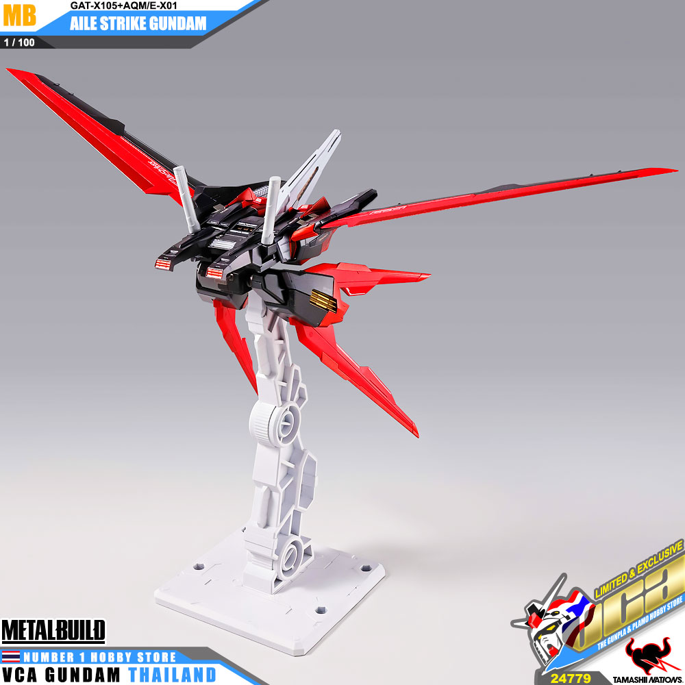 BANDAI TAMASHII NATIONS METAL BUILD AILE STRIKE GUNDAM กันดั้ม ฟิกเกอร์ VCA GUNDAM