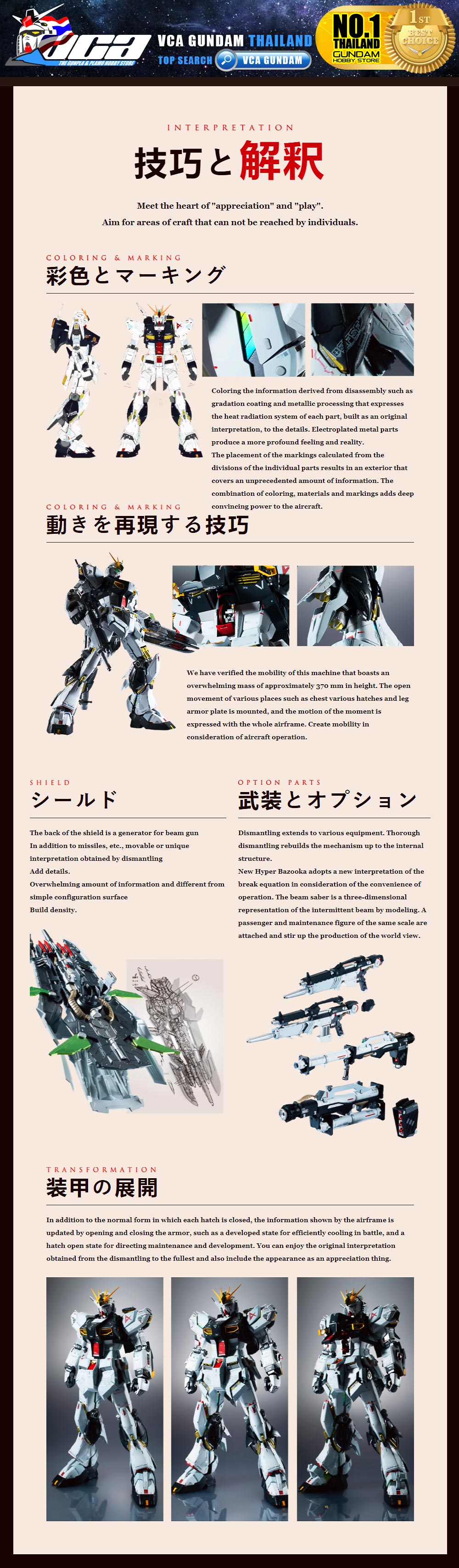 Bandai Tamashii Nations METAL STRUCTURE KAITAI-SHOU-KI RX-93 Nu Gundam Full Package