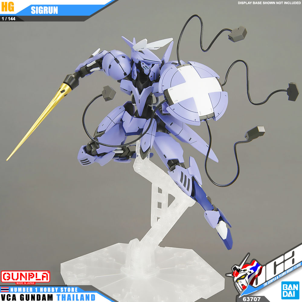 ⭐️ BANDAI GUNPLA HIGH GRADE IRON BLOODED ORPHANS HGIBO HG 1/144 SIGRUN ประกอบ หุ่นยนต์ โมเดล กันดั้ม กันพลา ของเล่น VCA GUNDAM