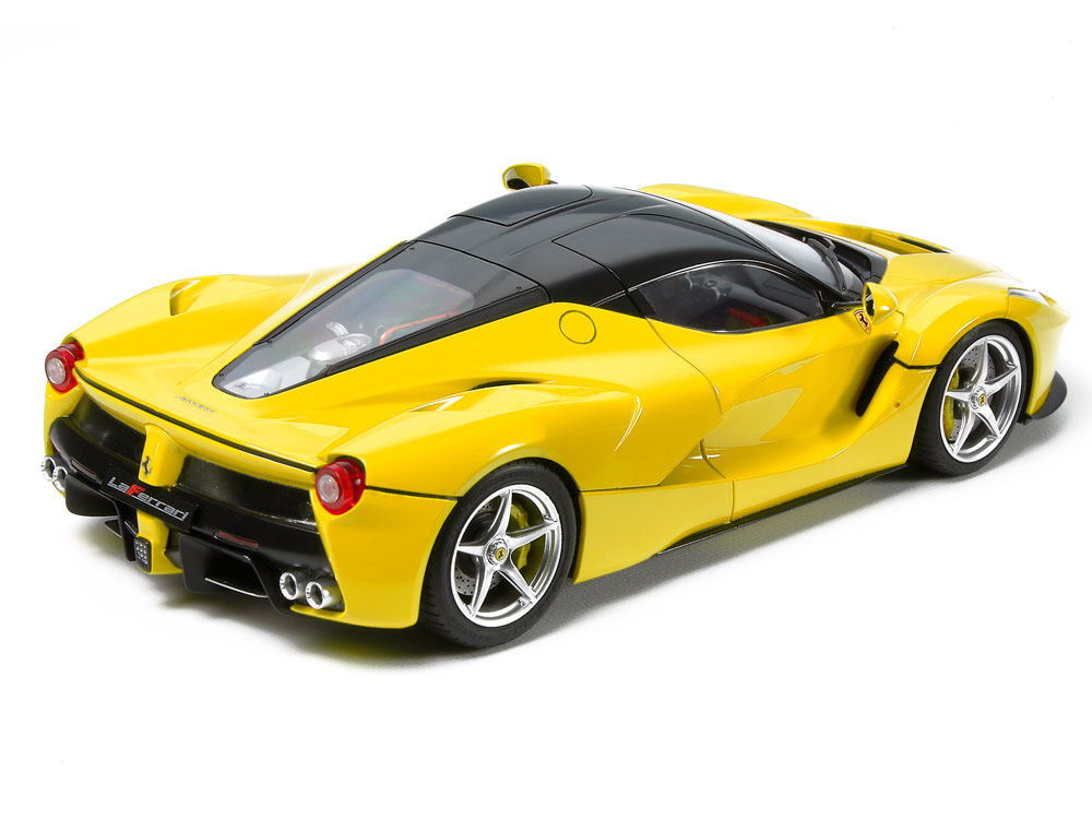 The body is said to be based upon Ferrari's 1960s racing sports cars - the model recreates the form accurately.