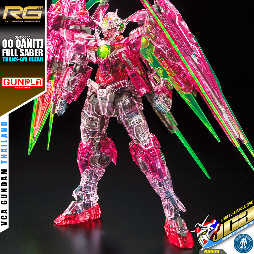 RG 00 QANT FULL SABER TRANS-AM (CLEAR COLOR)