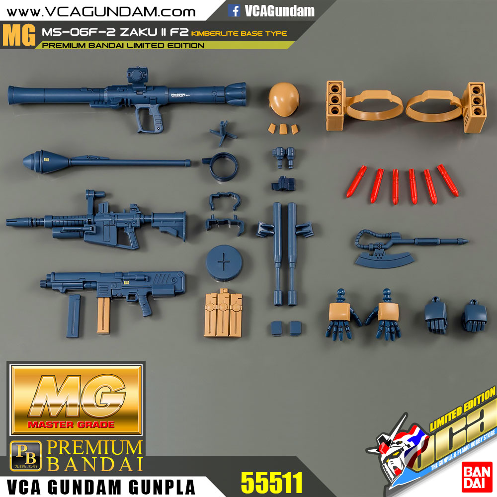 MG MS-06F-2 ZAKU II F2 (KIMBERLITE BASE TYPE) ซาคุ 2