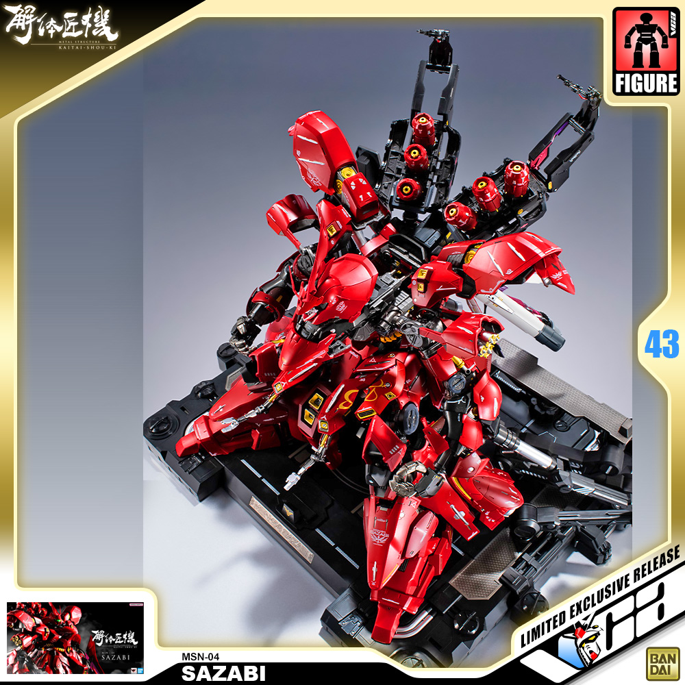 Bandai METAL STRUCTURE MSN-04 SAZABI