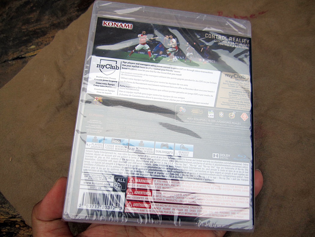 ขายแผ่นPS3 pes17 ราคา