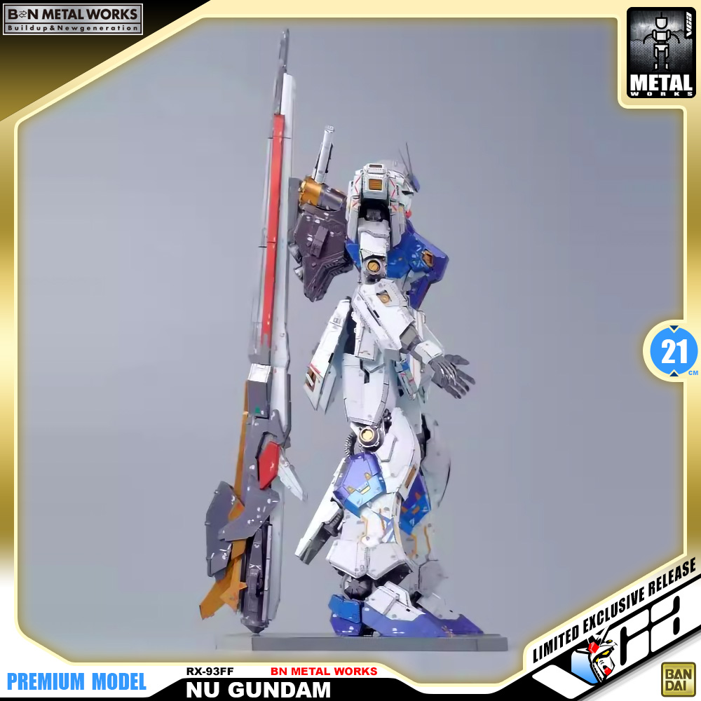 Bandai Namco BN Metal Works RX-93FF Nu Gundam (Fukuoka) Model Toy Kit VCA Thailand