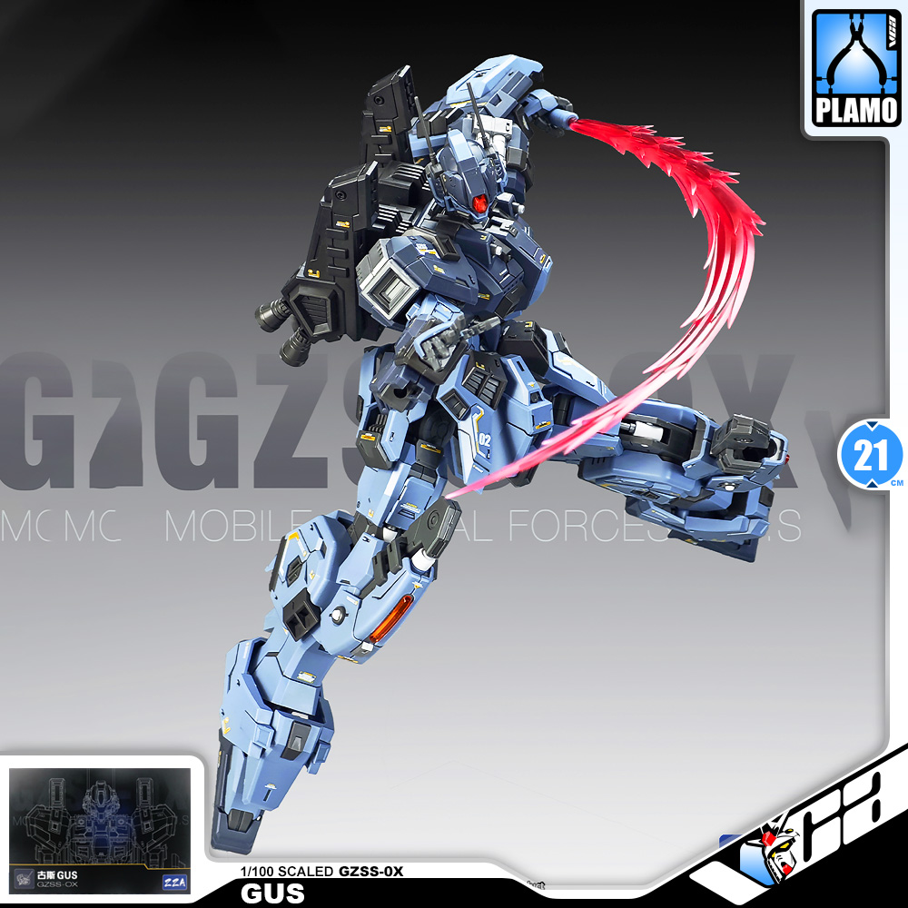 ZZA Studio GZSS-0X Gus 古斯 1/100 Master Grade MG GM Action Figure Toy Kit VCA Gundam Thailand